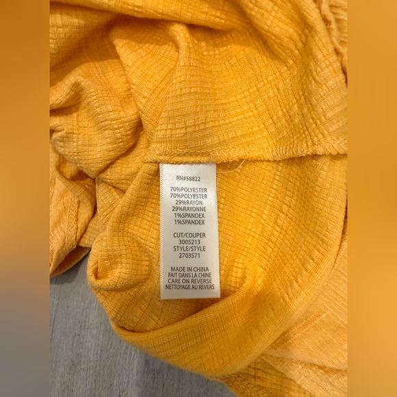 NWT Max Studio London Center Shirred Short Sleeve Shirt - Picture 5 of 7